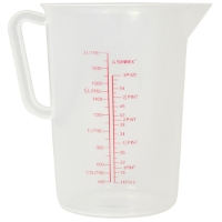 Sunnex Polypropylene Measurng Jug 2 Ltr Clear 