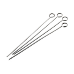 Cook & Eat St Steel Skewers 24Cm/9.5Inch Pack 4 