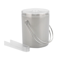 Ice Bucket & Tongs 1.75 Ltr  Matt Finish 