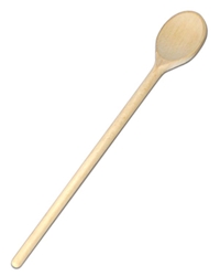 Naturals Wooden Spoon 25Cm/10Inch - 1 Doz 