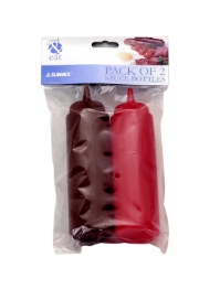Sauce Bottles Pair 