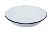 Enamel Deep Round Plate 22Cm 