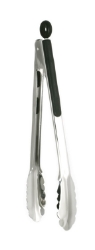 Tongs S/S Black Handle 30 Cm / 12Inch 