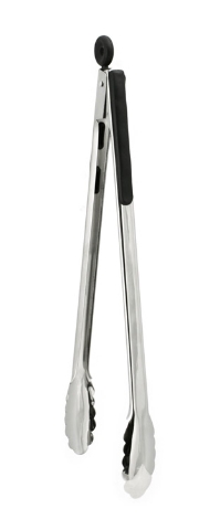 Tongs S/S Black Handle 41 Cm / 16Inch 