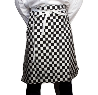 Waist Apron Black & White 
