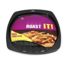 Non Stick Oven Chip Tray 39X 34.5X 2.5Cm 