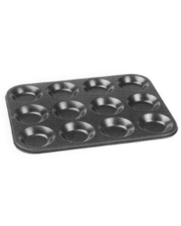 Non Stick 12 Cup Bun Tin 31 X 23.5 X 1Cm 