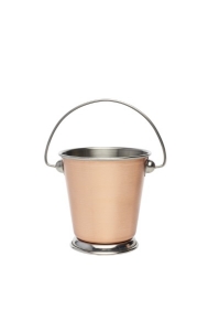 Copper Presentation Bucket 9Cm 