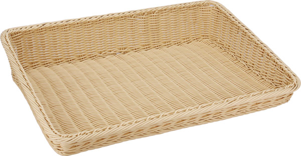 Poly Rattan Basket Rect 60 X 45 Cm 