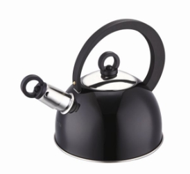 Colours Whistling Kettle 1.2L -  Black 