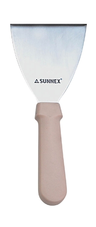 Griddle Scraper Cream Handle 