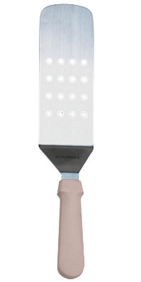 Slotted Turner Cream Handle 