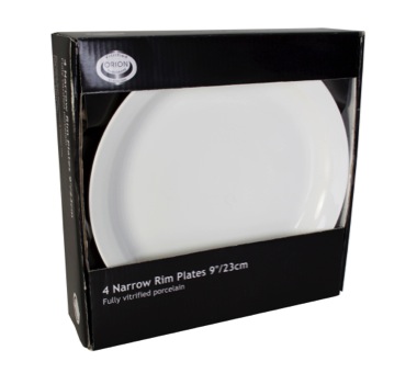 Orion Narrow Rim Plate 23 Cm / 9Inch (3 Pack) 