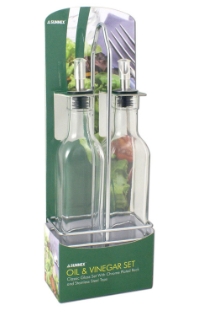Oil Vinegar Set 2 Pc. L 11Cm, W 6.5Cm, H 32Cm 