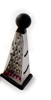'Colours' 3 Sided Grater - Black 