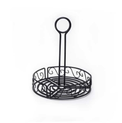 Round Wire Table Caddy 6Inch 
