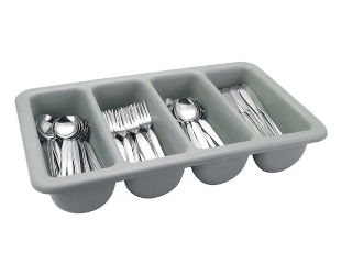 Sunnex Cutlery Tray - Grey Plastic 