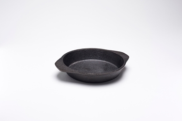 Cast Iron Round Dish Black 14Cm 