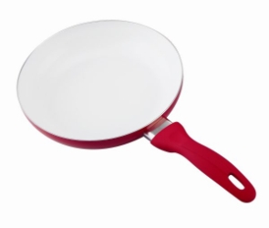 Colours 20Cm Ceramic Coated Frypan - Red 