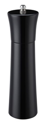 Colours Wooden Pepper Mill 21Cm / 8Inch  Black 