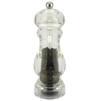 Acrylic Pepper Mill 6Inch 