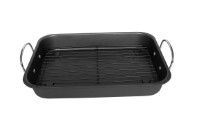 'Colours' N-Stck Roaster/Rack 37X28Cm  Black 