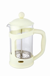 Colours  6 Cup Cafetiere - Cream 