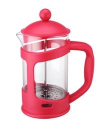 Colours  6 Cup Cafetiere - Red 