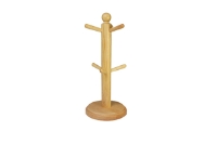 'Naturals ' Retro Mug Tree - Holds 6 Mugs 