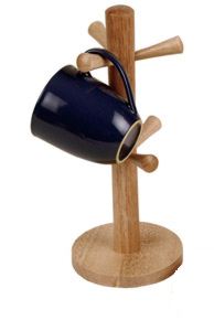 Naturals  Mug Tree - Holds 6 Mugs 