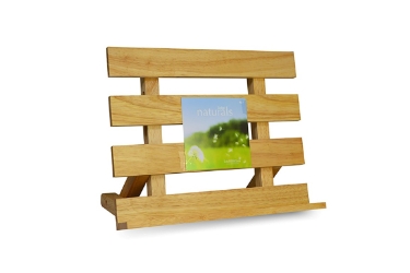 Naturals  Cook Book Holder Retro Style 