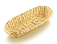 Poly Rattan Loaf Basket 15 X 38 Cm / 15Inch X 6Inch 