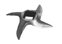 Cross-Shaped Knife / Blade For Ssm8 Mincer 