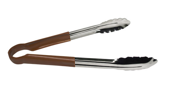 Utility Tong 9Inch Brown 