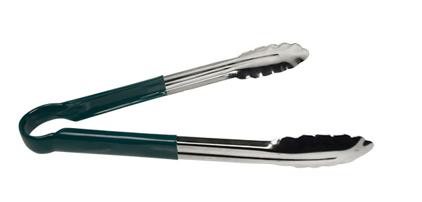 Utility Tong 9Inch Green 
