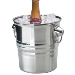 Champagne Bucket S/Steel H8Inchxd7.75Ltr 