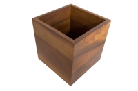 Wooden Acacia Presentation Crate 12.3Cm 