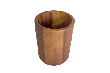 Wooden Presentation Rnd Caddie D:10Cm X 13Cm 