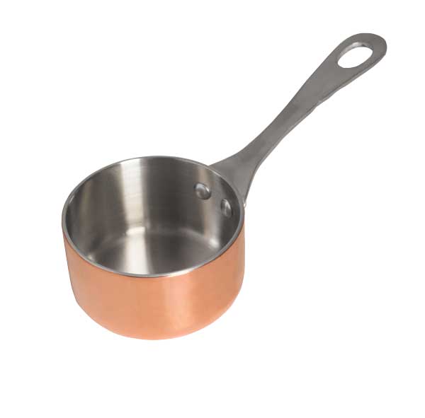Dual Body Copper/Alum Mini Saucepan 7Cm 