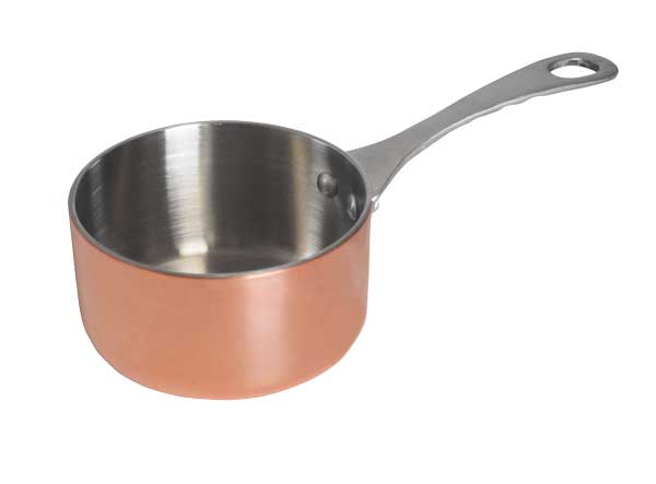 Dual Body Copper/Alum Mini Saucepan 8.5Cm 