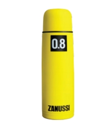 Zanussi Yellow .8Ltr Vacuum Flask 