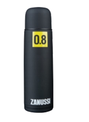 Zanussi Black .8Ltr Vacuum Flask 