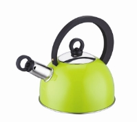 'Colours' Whistling Kettle 1.2L -  Lime 