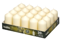 Bolsius® Professional Pillar Candle 98mm x 48mm Ivory (20 Pack) Bolsius, Professional, Pillar, 98mm, 48mm, Ivory, bolsius
