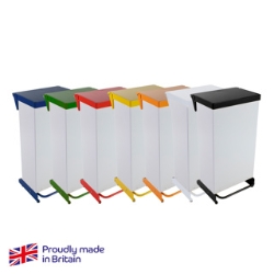 Pedal Bin Enclosed Fire Retardant  65 L 