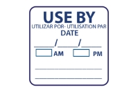 USE BY LABELS - 1000 ROLL - 25mm x 25mm  