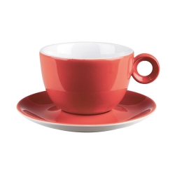 Red Bowl Shaped Cup 8oz EACH 