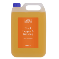 AST & GREAVES BLACK PEPPER & GINSENG SOAP 5L  