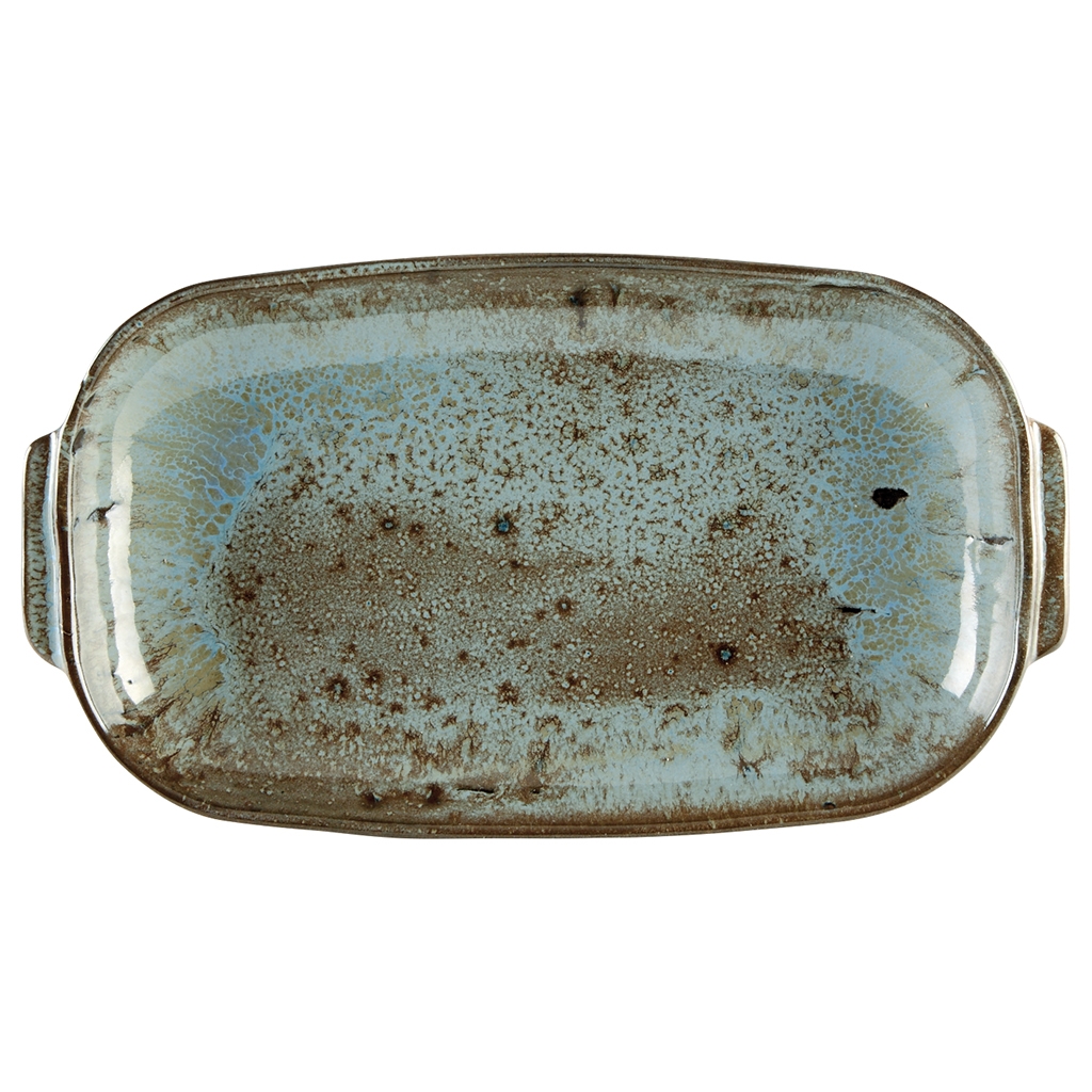  Vintage Handled Rectangular Dish 26.6cm x 16.6cm 