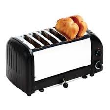 Dualit 6 Vario Black toaster  
